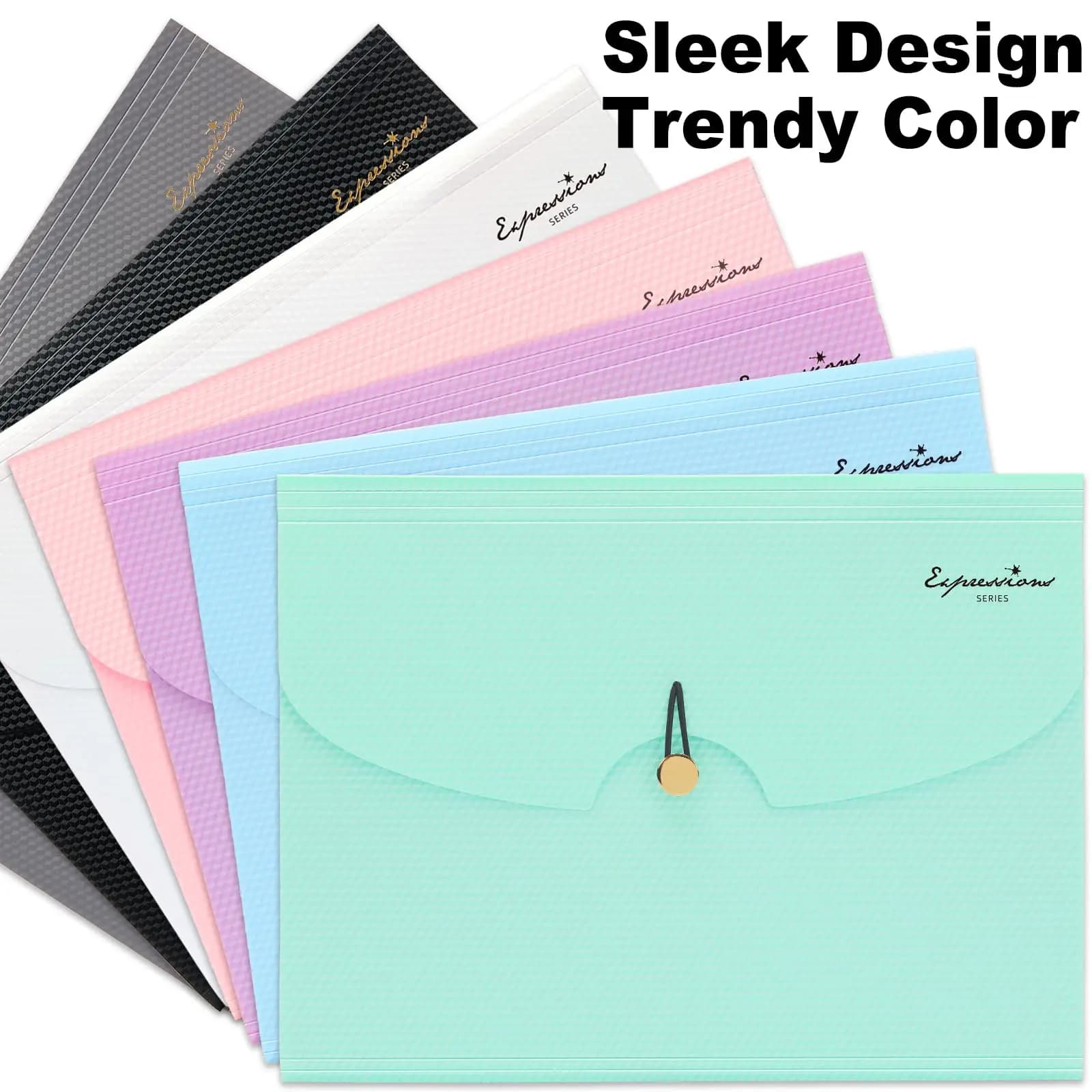 A4 Accordion File Folder with 7 Pockets