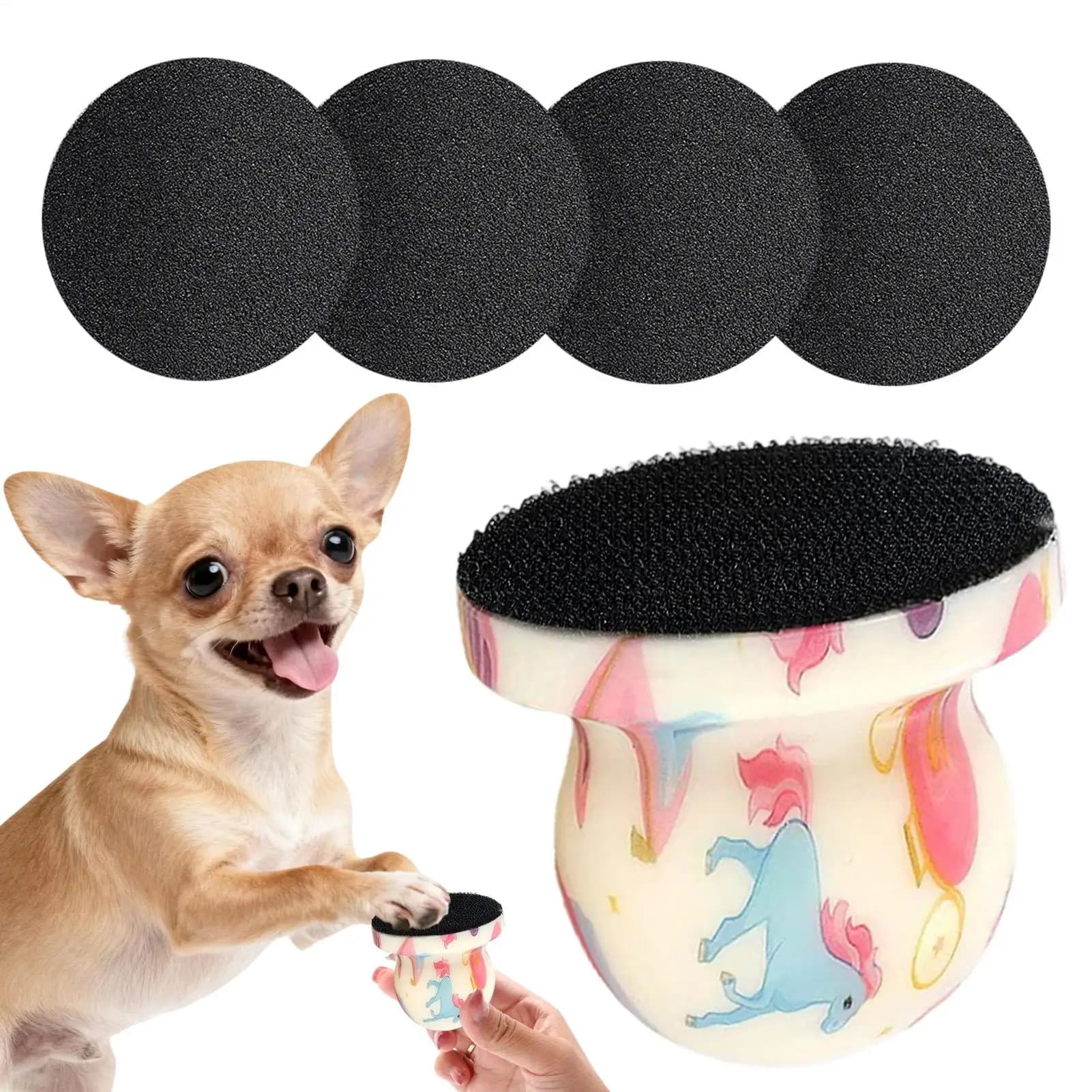 Dog and Cat Nail File with Replaceable Pads