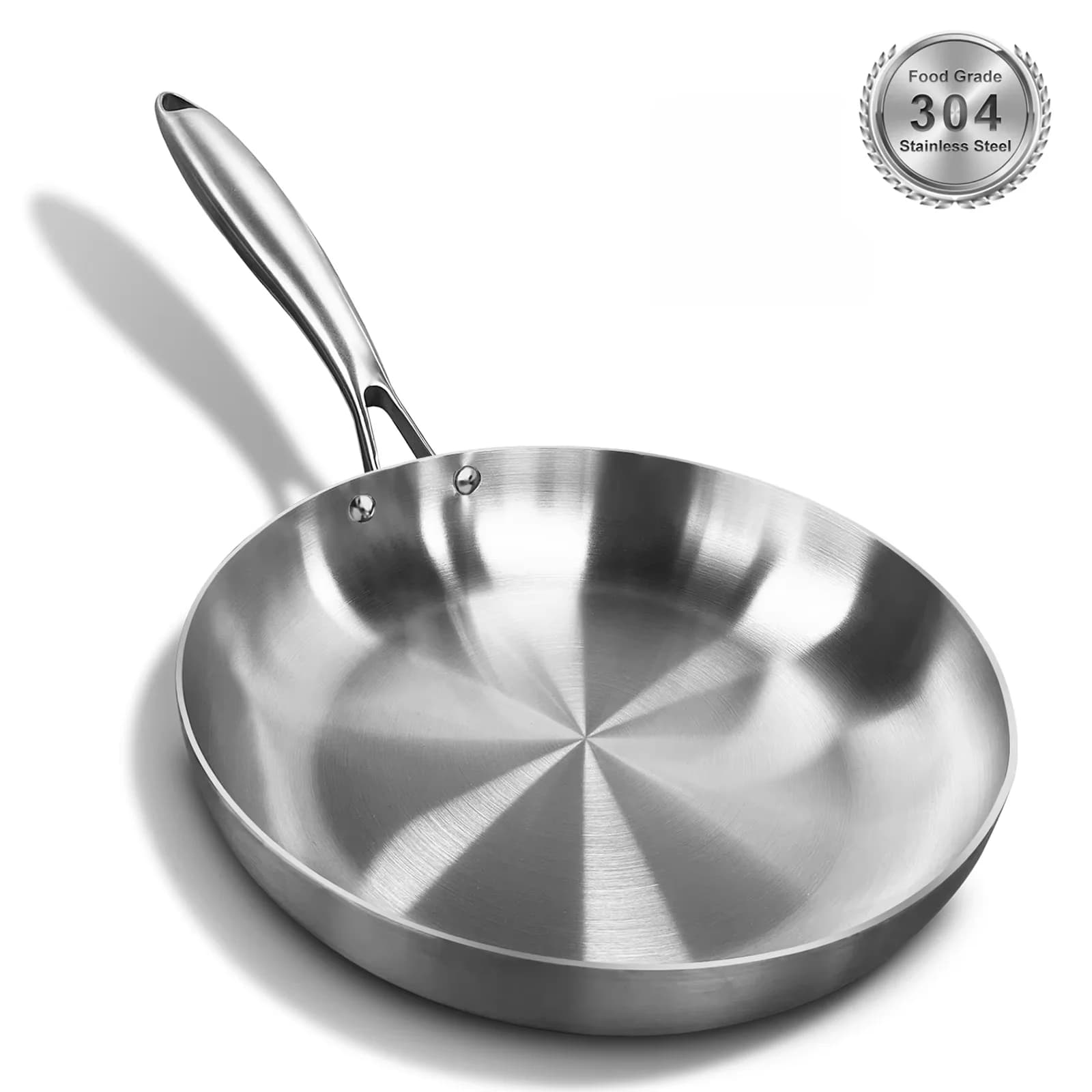 11-Inch Stainless Steel Frying Pan