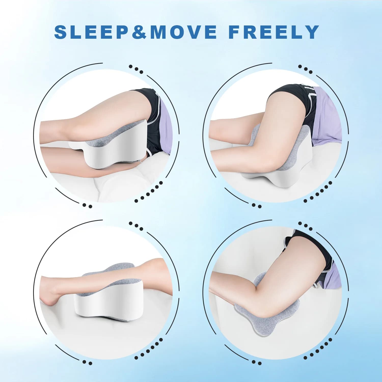 Memory Foam Leg and Knee Pillow