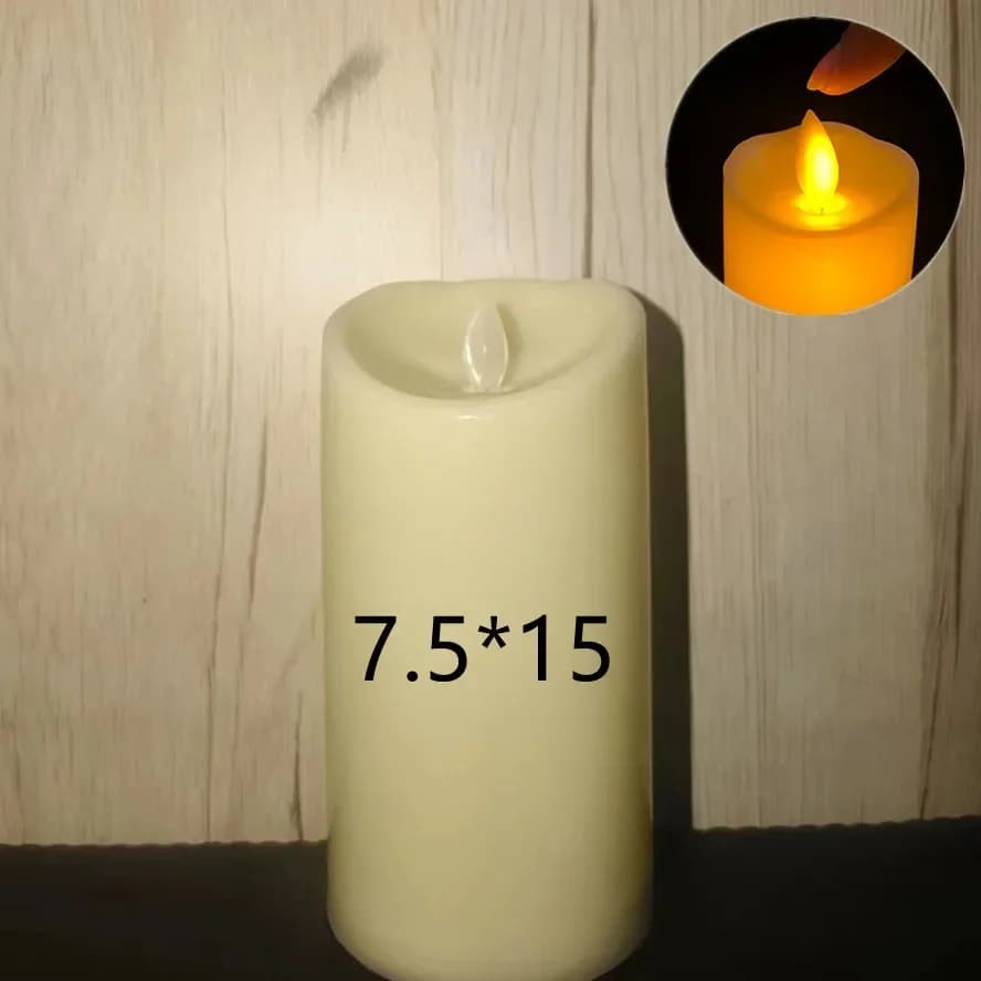 LED Flameless Flickering Candle