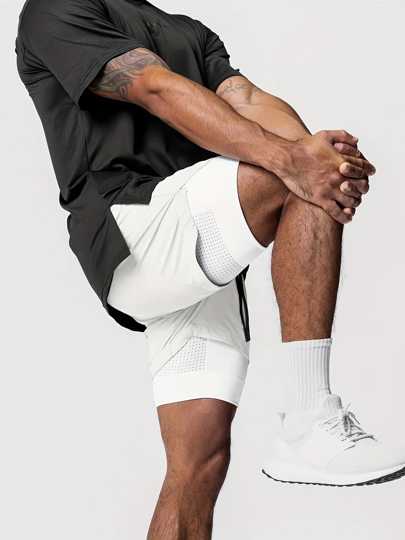 Men's Double Layer Basketball Shorts