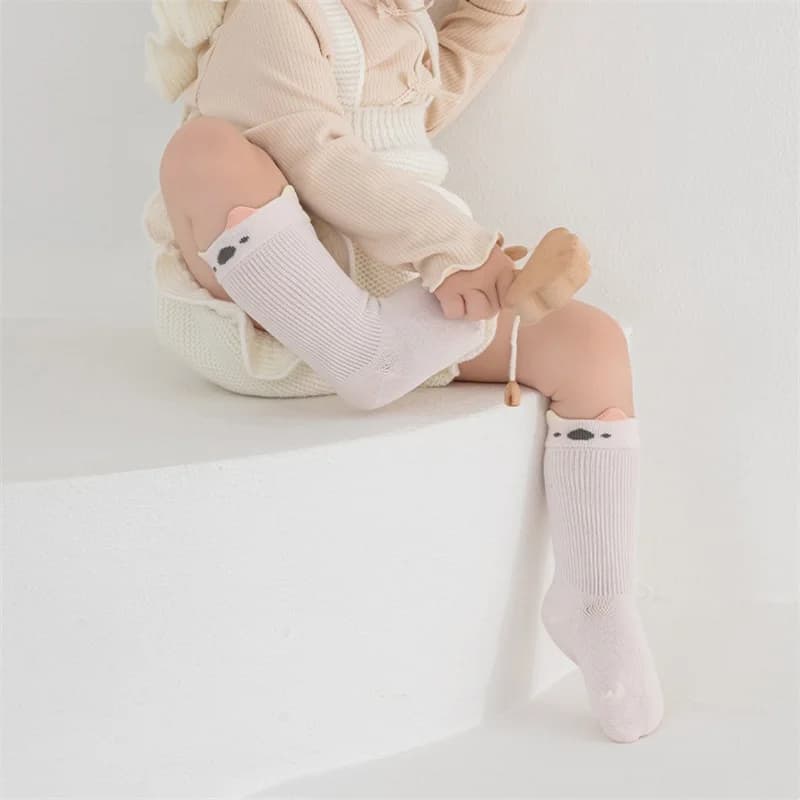 Cotton Baby Socks 3-Pair Set