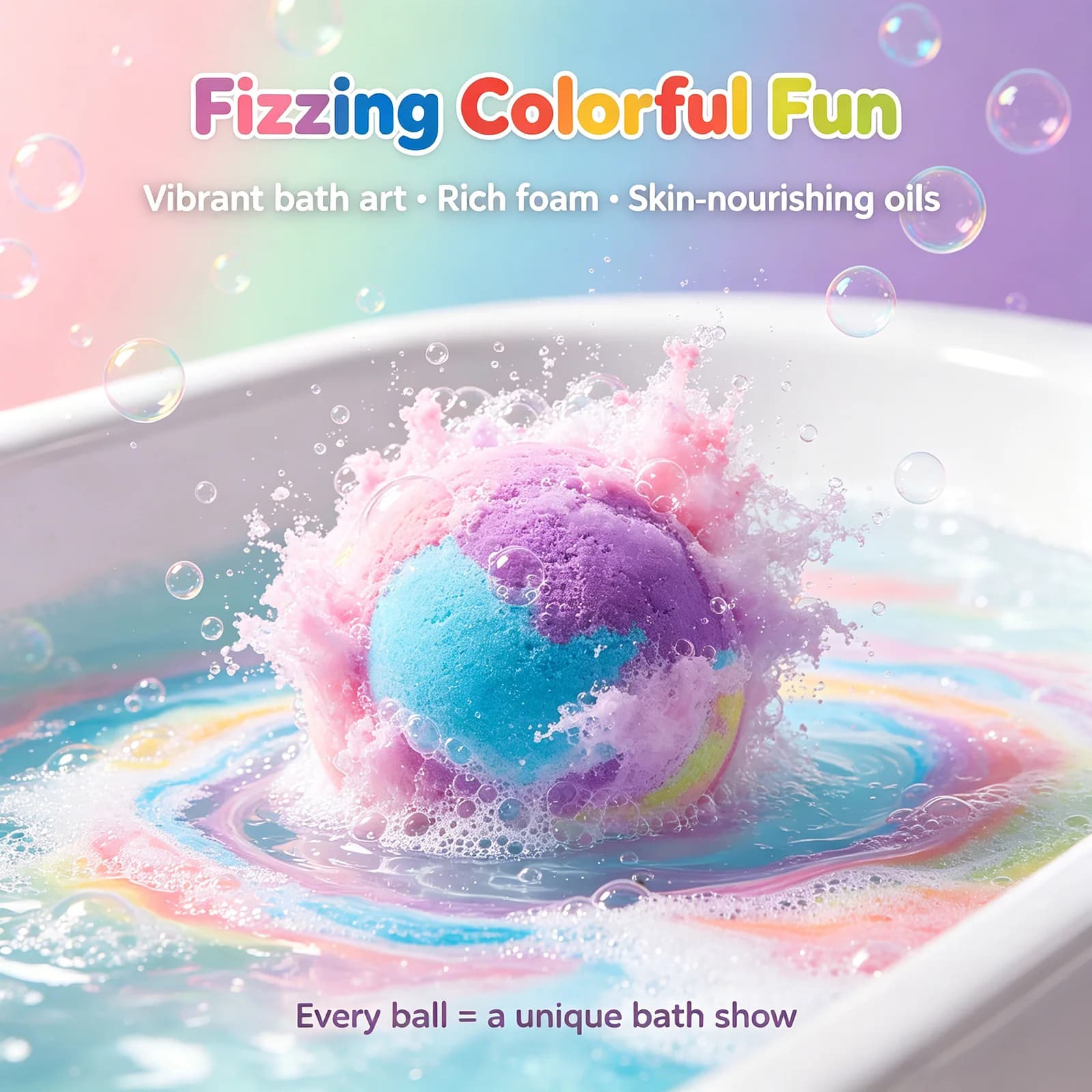 Bath Bombs Set with Surprise Toys Inside