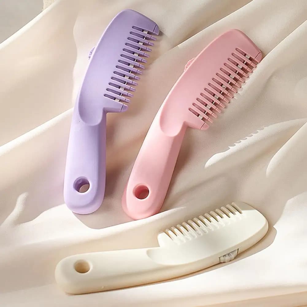 Hair Cutting Comb Hair Shaving Knife Have A Haircut Thinning Tools Hair Shaving Comb Professional Styling Barber Accessories