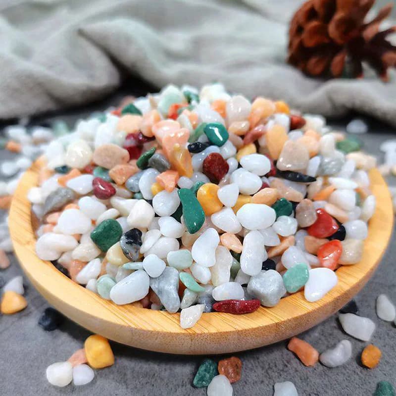 Natural Gravel Stone Aquarium Landscape Decor