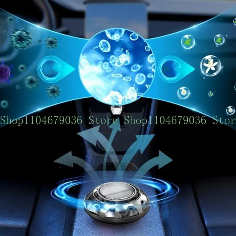 Solar Rotating Car Air Freshener
