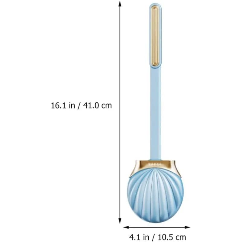 Silicone Toilet Brush Set with Long Handle