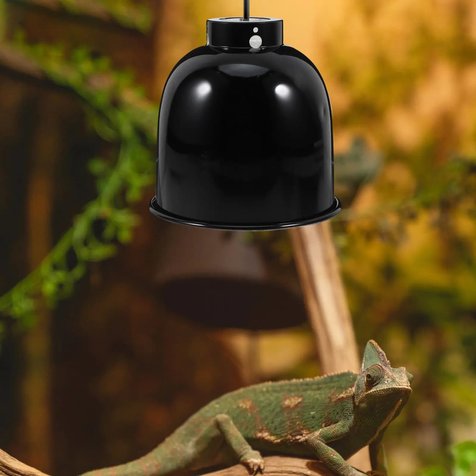 Reptile Heat Lamp Dome Fixture with Shield