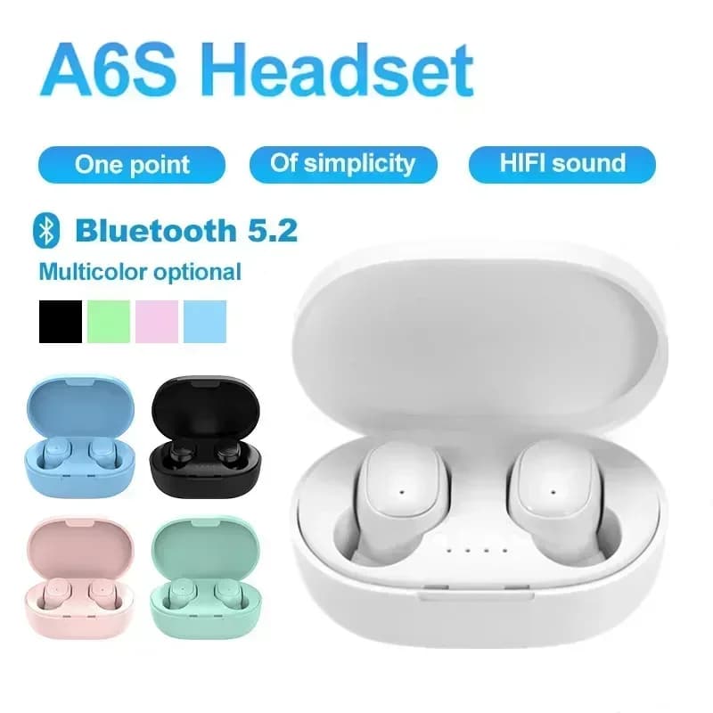 True Wireless Bluetooth Earbuds