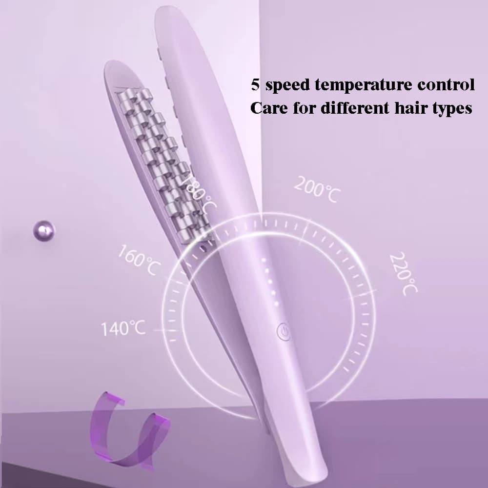 Ceramic 3D Corn Curling Iron with Temperature Control