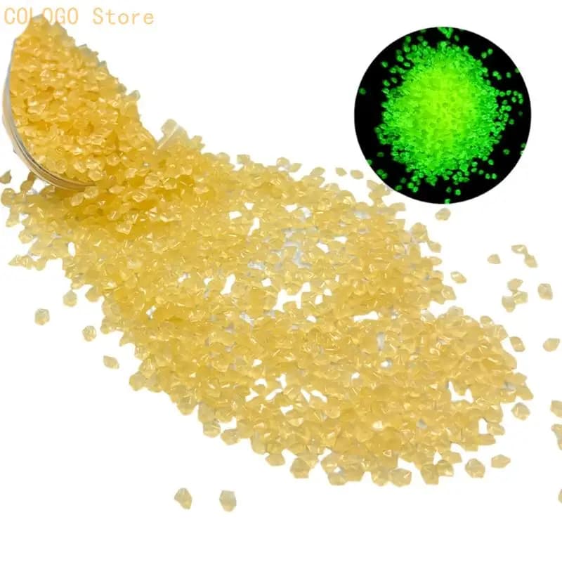 Glowing Resin Gravel Pebbles for Aquariums