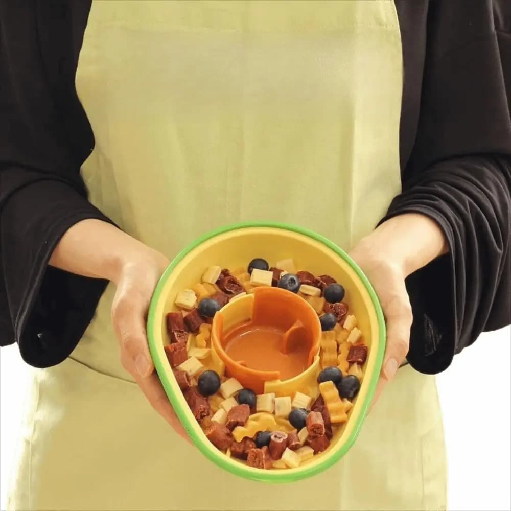 Avocado Wobble Treat Dispenser Toy for Dogs