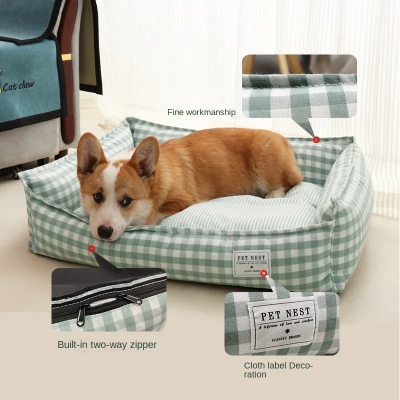Enclosed Pet Bed and Sofa