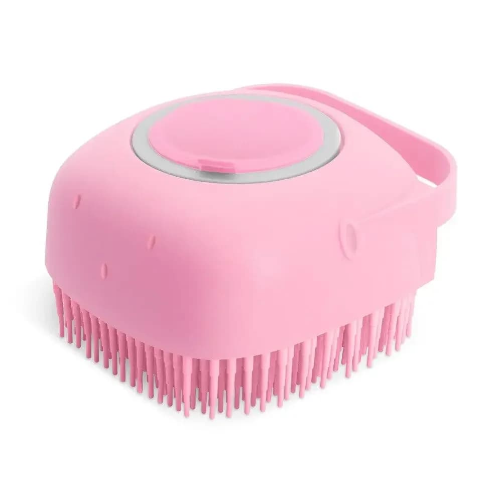 Pet Shampoo Brush with Dispenser