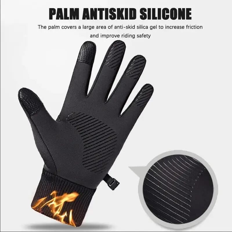 Waterproof Fleece Winter Cycling Gloves