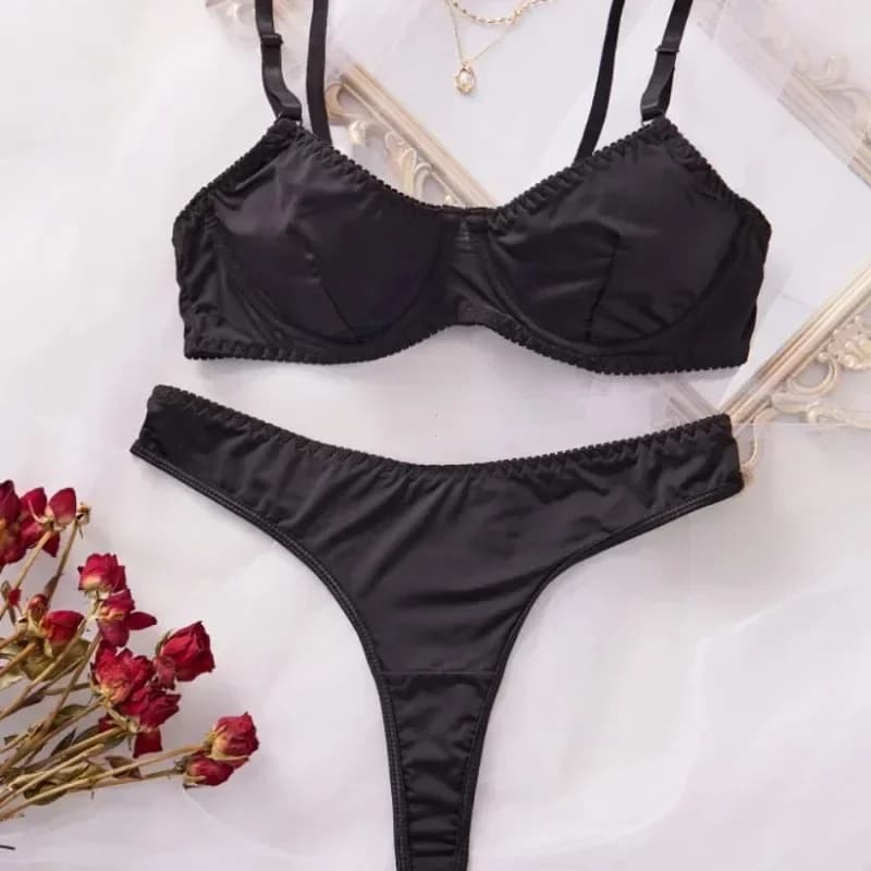 Women's Smooth Bra and Panty Set