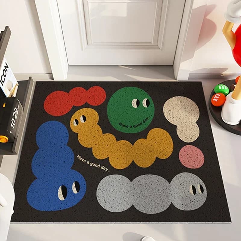 Non-Slip Entrance Doormat with Cartoon Design