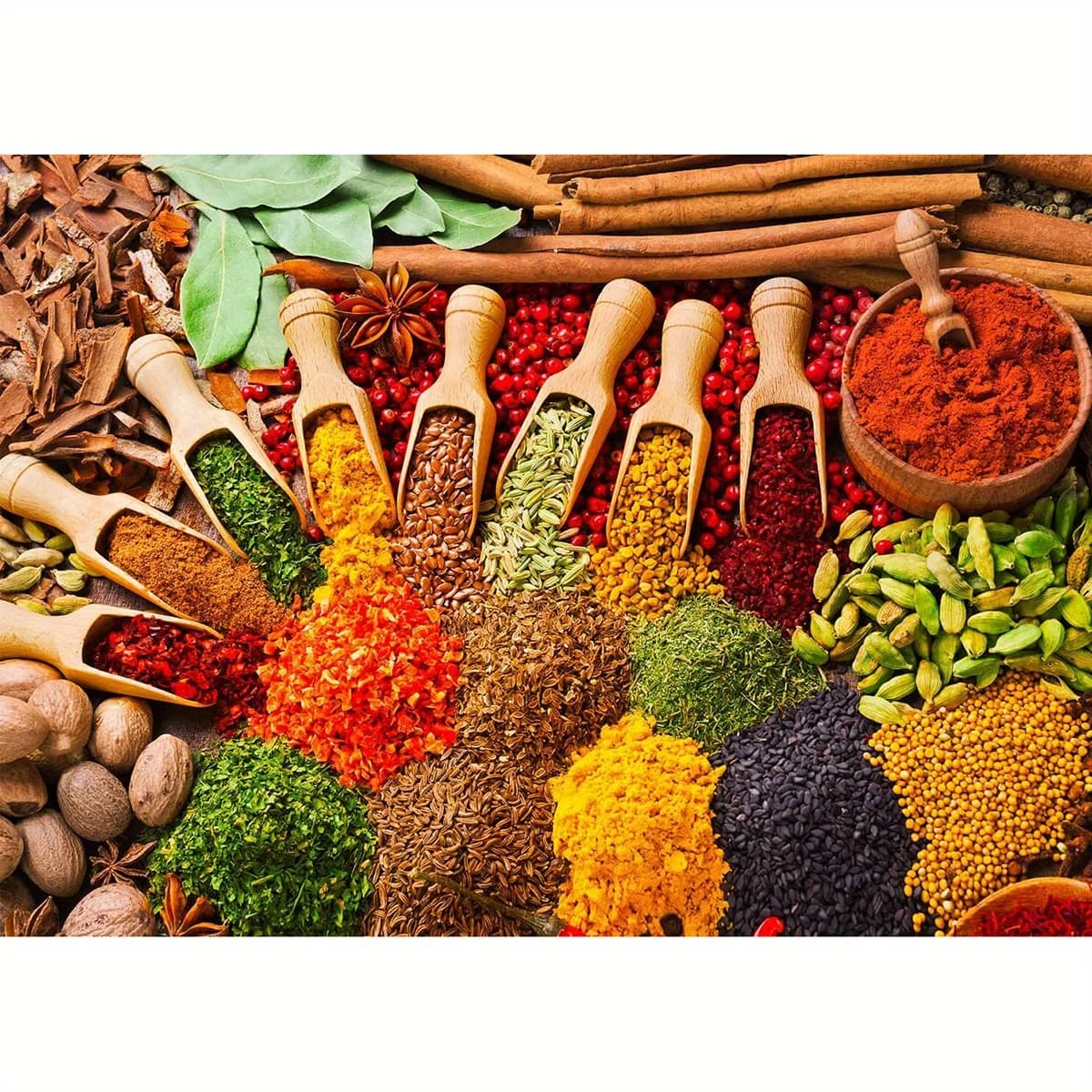 Colorful Spices 1000 Piece Jigsaw Puzzle