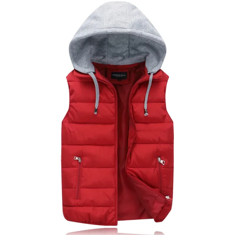 Thickened Cotton Vest Coat Couples Workwear
