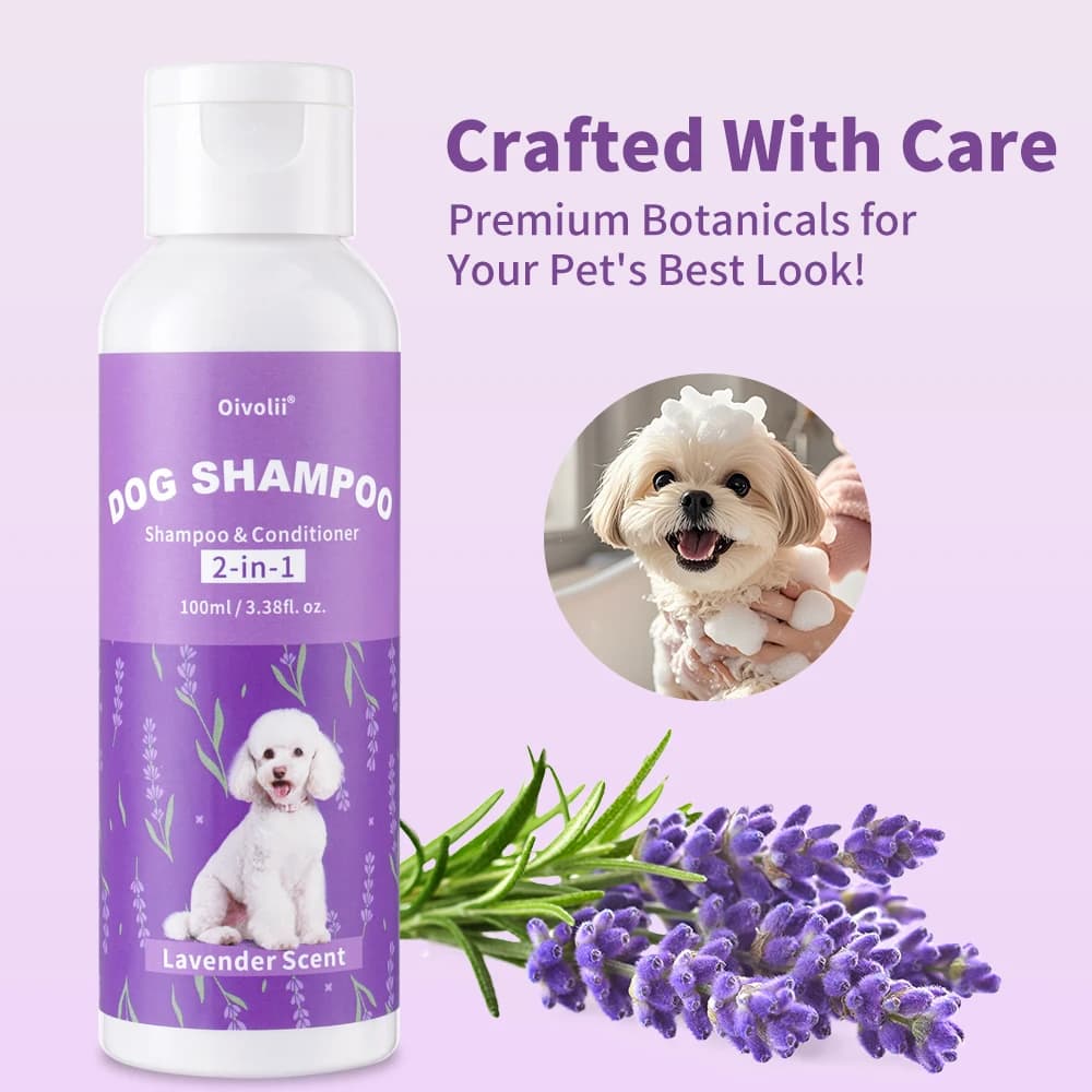2-in-1 Dog Shampoo & Conditioner Lavender