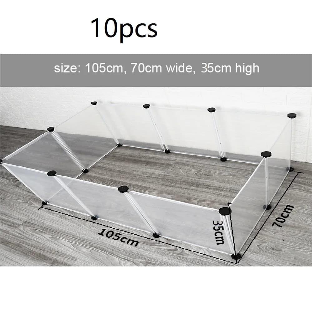 Foldable Pet Playpen Fence Freely Combinable