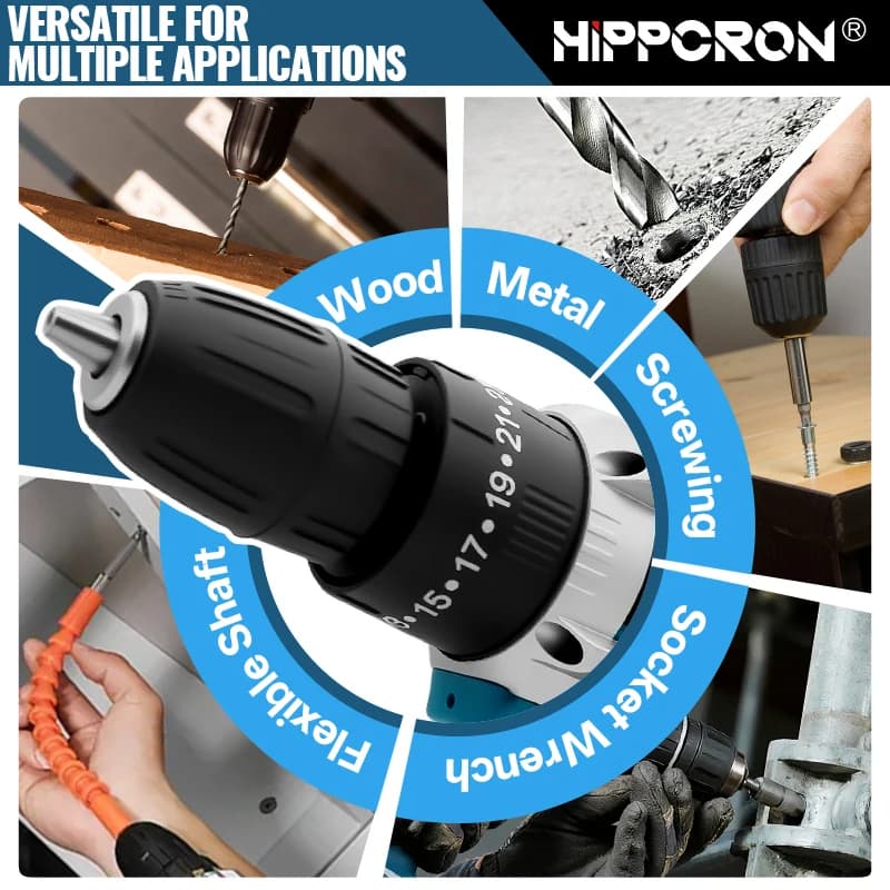 Cordless Impact Drill Driver Kit