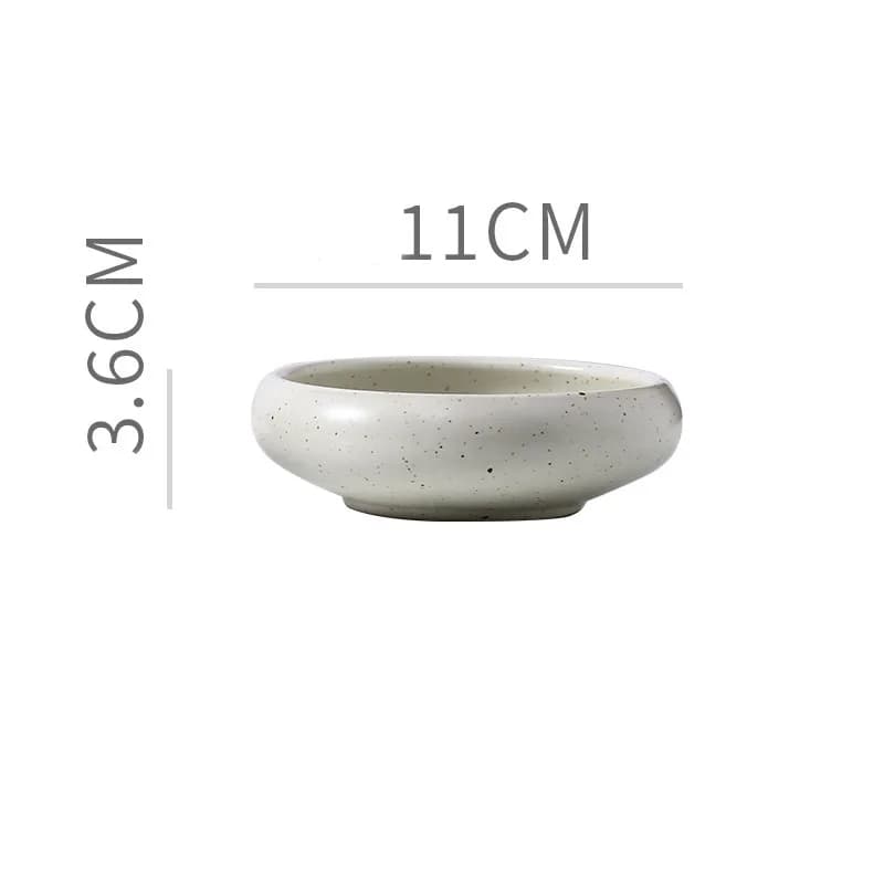 Ceramic Appetizer Dipping Bowl Set
