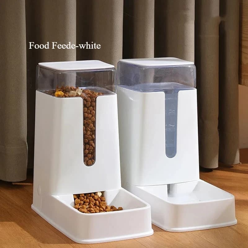 Auto Pet Food Feeder Dispenser Bowl