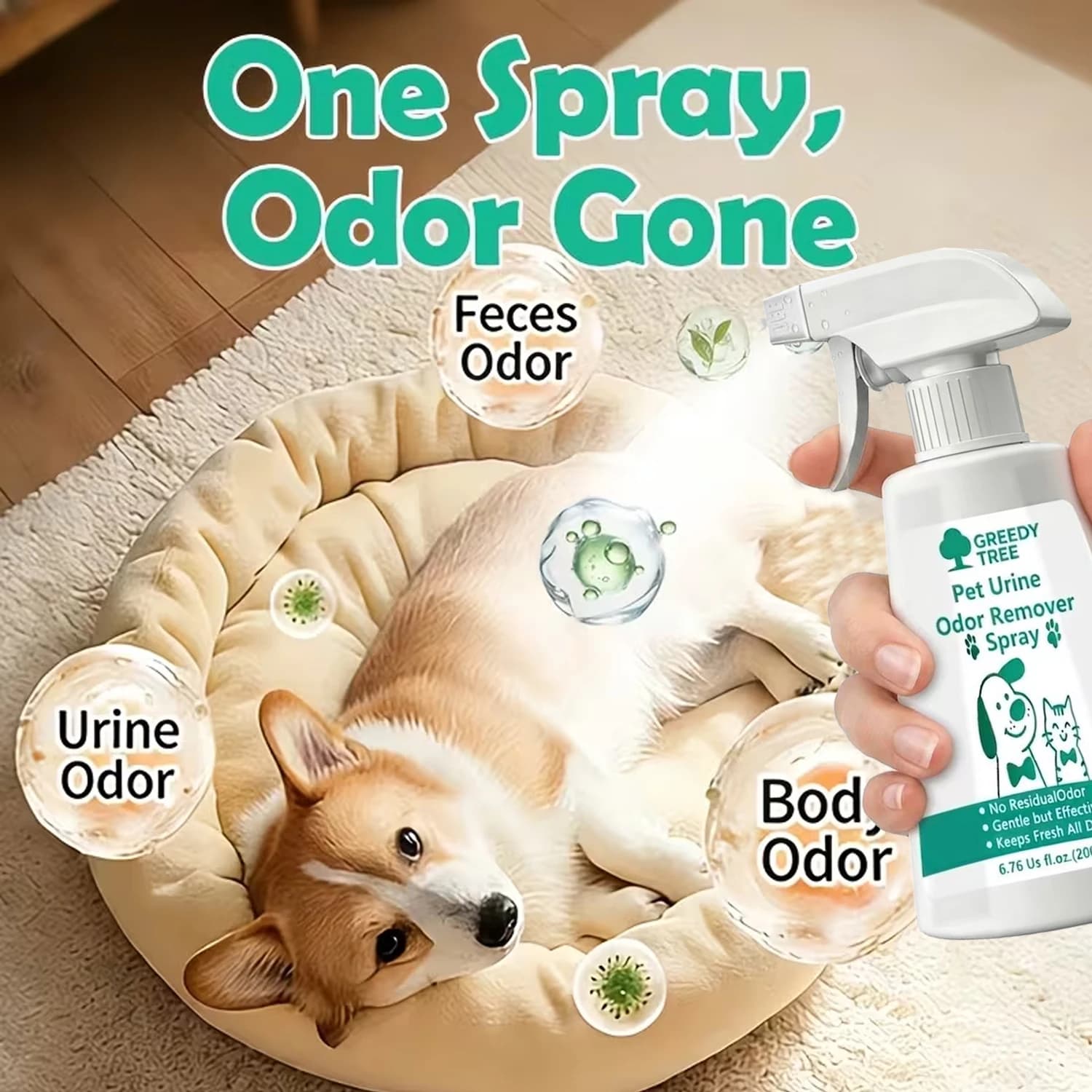 Pet Urine Odor Remover Spray