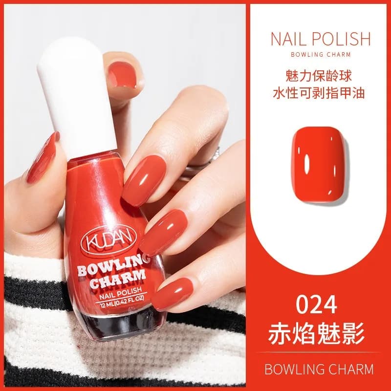 40-Color Water-Based Quick-Dry Nail Polish