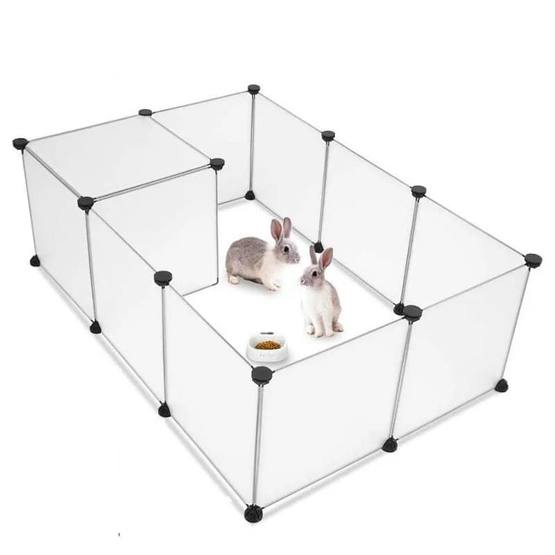 Foldable Pet Playpen Fence Freely Combinable