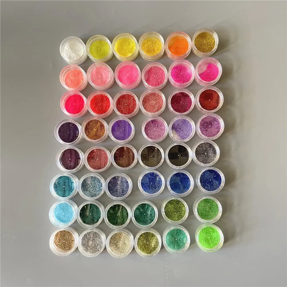 Glitter Chrome Nail Powder Set