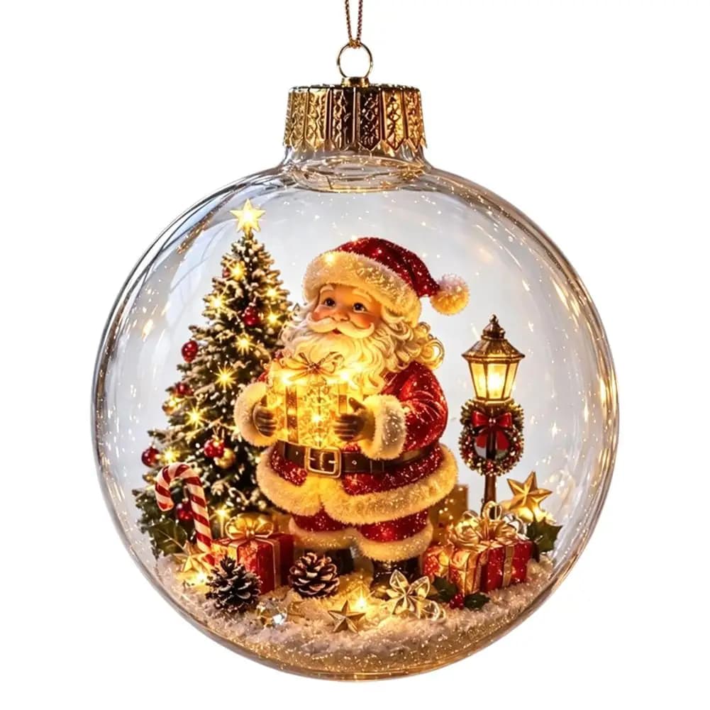 Glowing Christmas Story Ornament