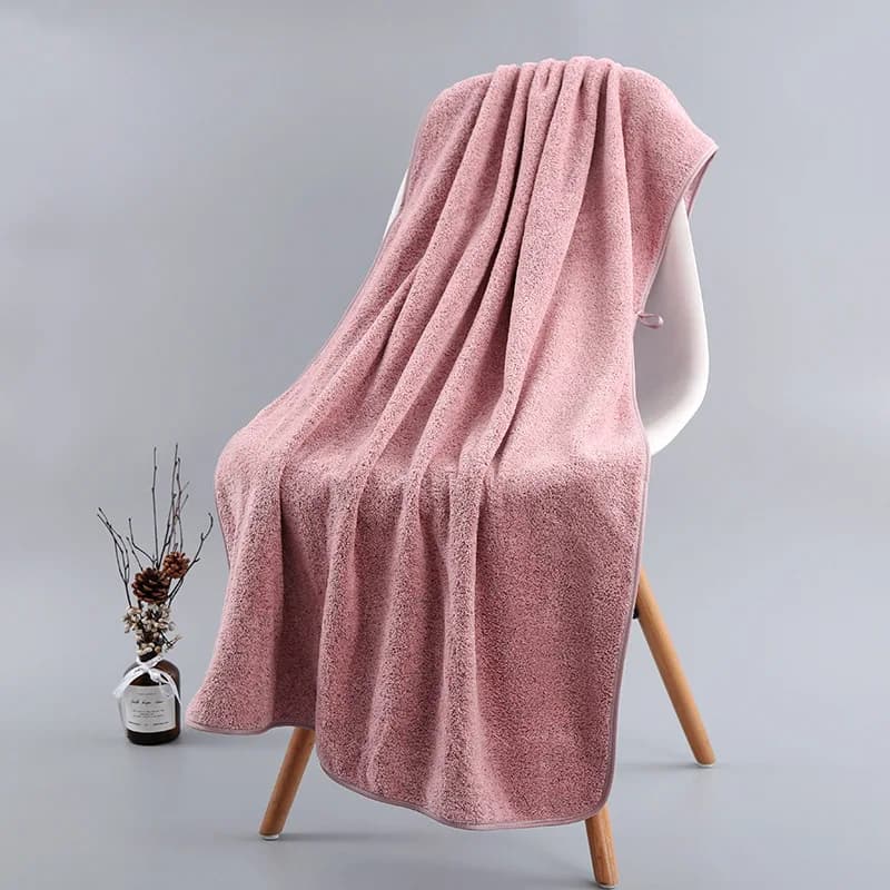 Bamboo Charcoal Lint-Free Bath Towel