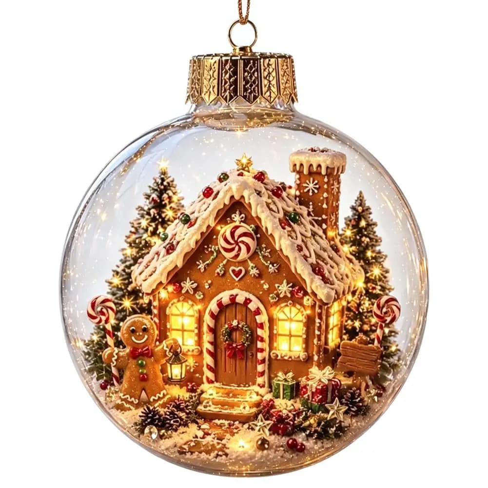 Glowing Christmas Story Ornament