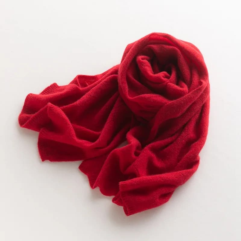 Women's Wool Knit Hollow Out Winter Shawl