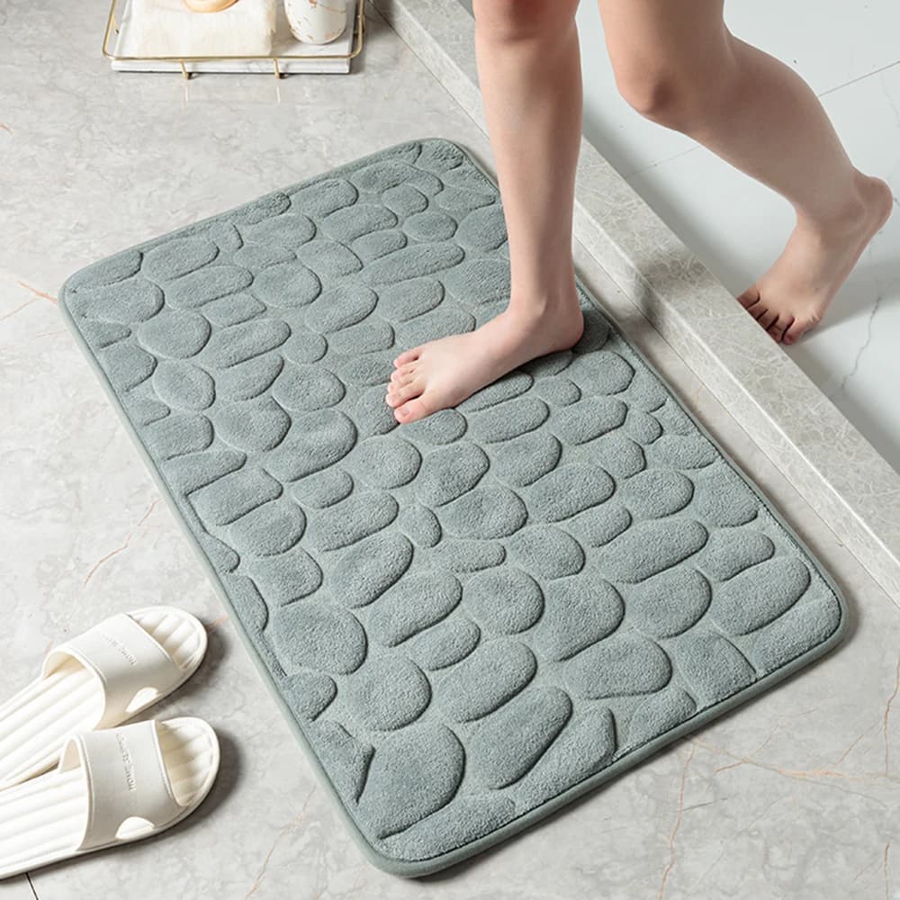 Non-Slip Absorbent Bathroom Floor Mat