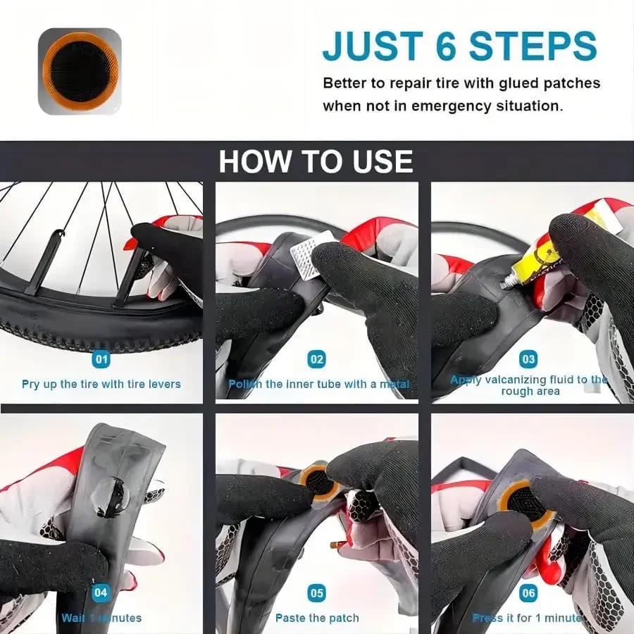 Portable Bike Tire Repair Kit