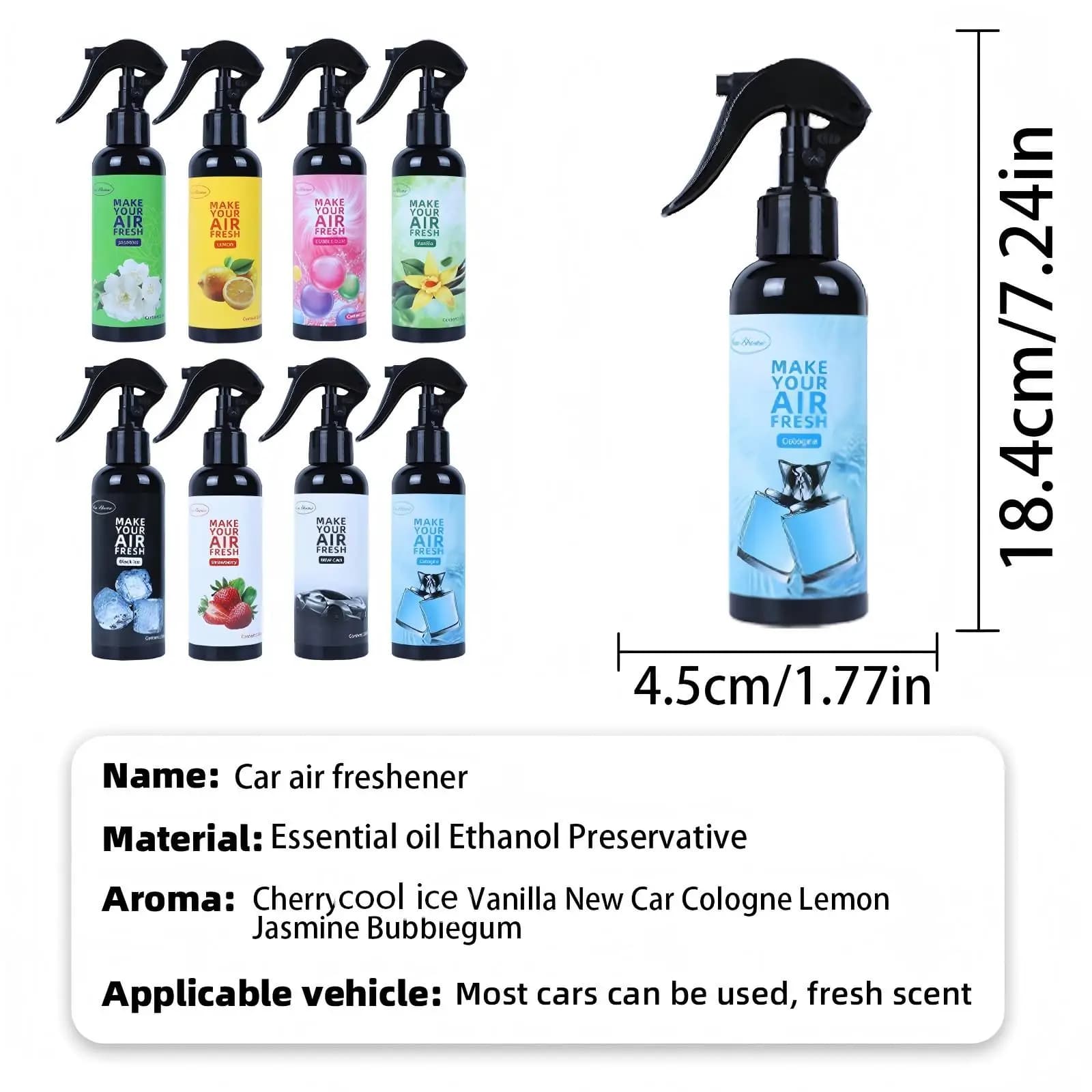 Multi-Purpose Odor Eliminating Spray