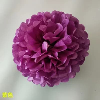 Tissue Paper Pompoms Flower Balls Decorations