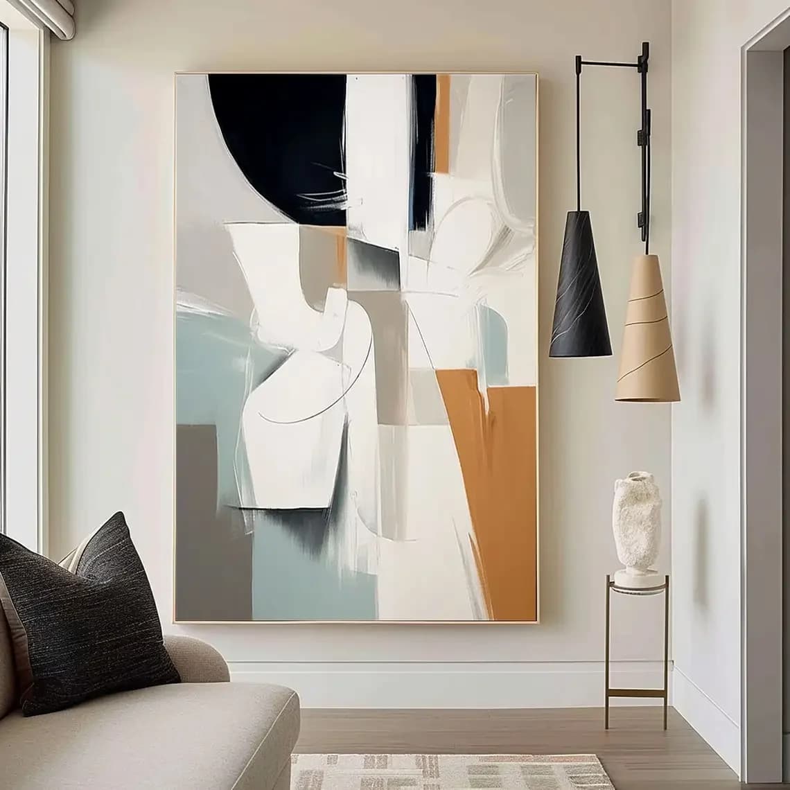 Modern Abstract Minimalist Texture Wall Art