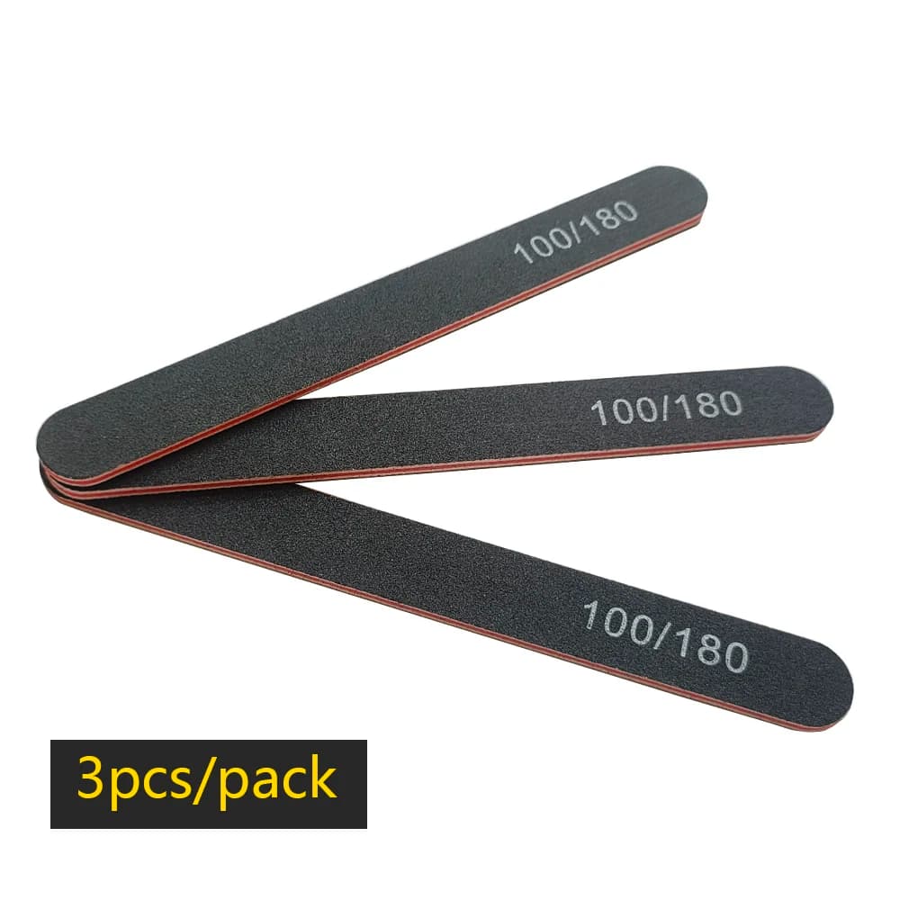 Half Moon Nail File Buffer 100/180 Grit