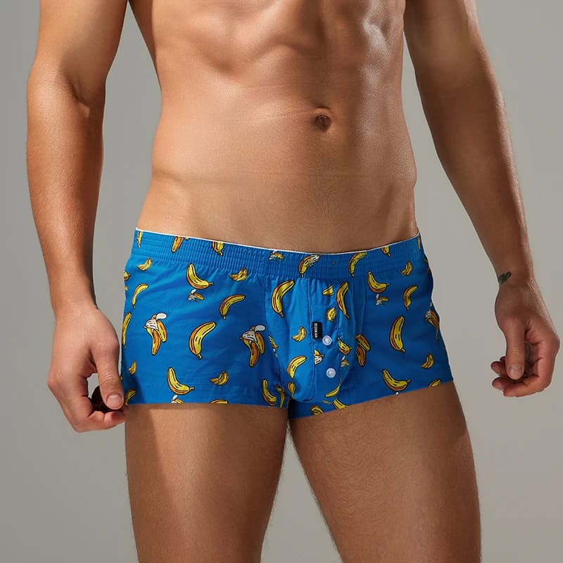 Boxers for Men - Men's 100% Cotton Boxer Briefs Underwear Premium Quality Shorts