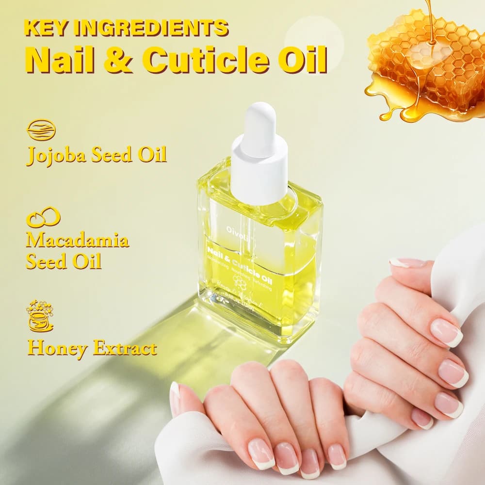 Vitamin E and Honey Cuticle Oil