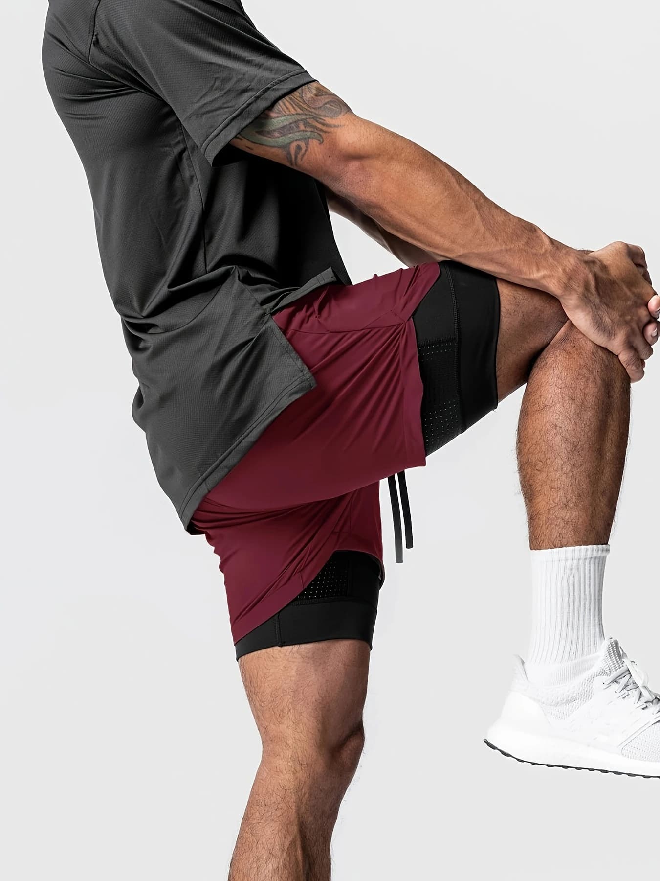 Men's Double Layer Basketball Shorts