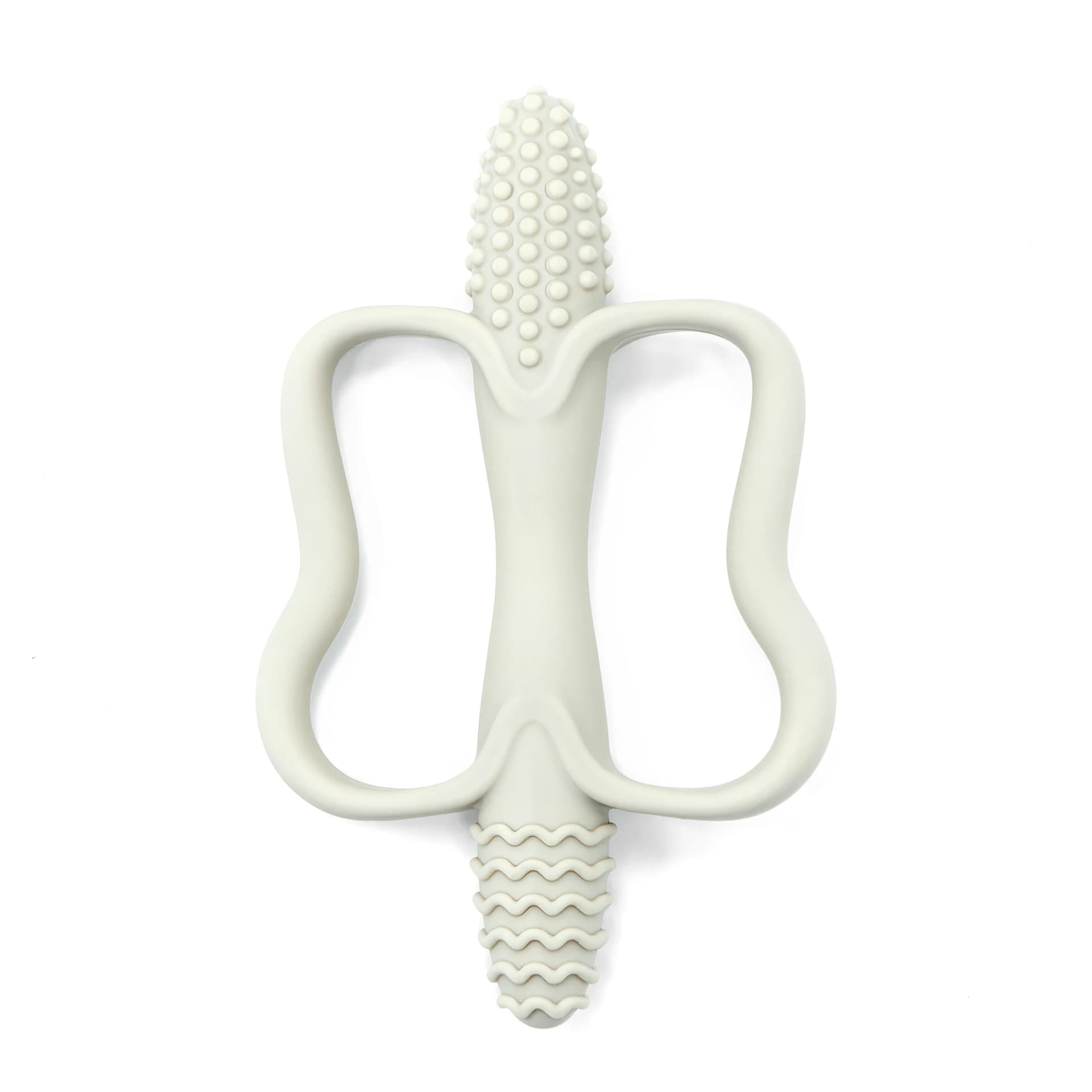 Baby teething toys with easy-grip handles, silicone teething toys, suitable for babies 0-6 months, 6-12 months