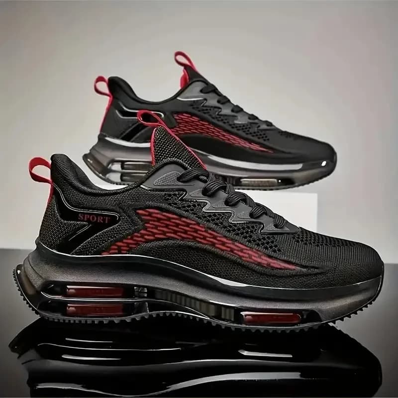 High Quality Sneakers Male Trend Red Platform Basketball Shoes Men Casual White Sport Walking Sneakers Men's Trainer 2026