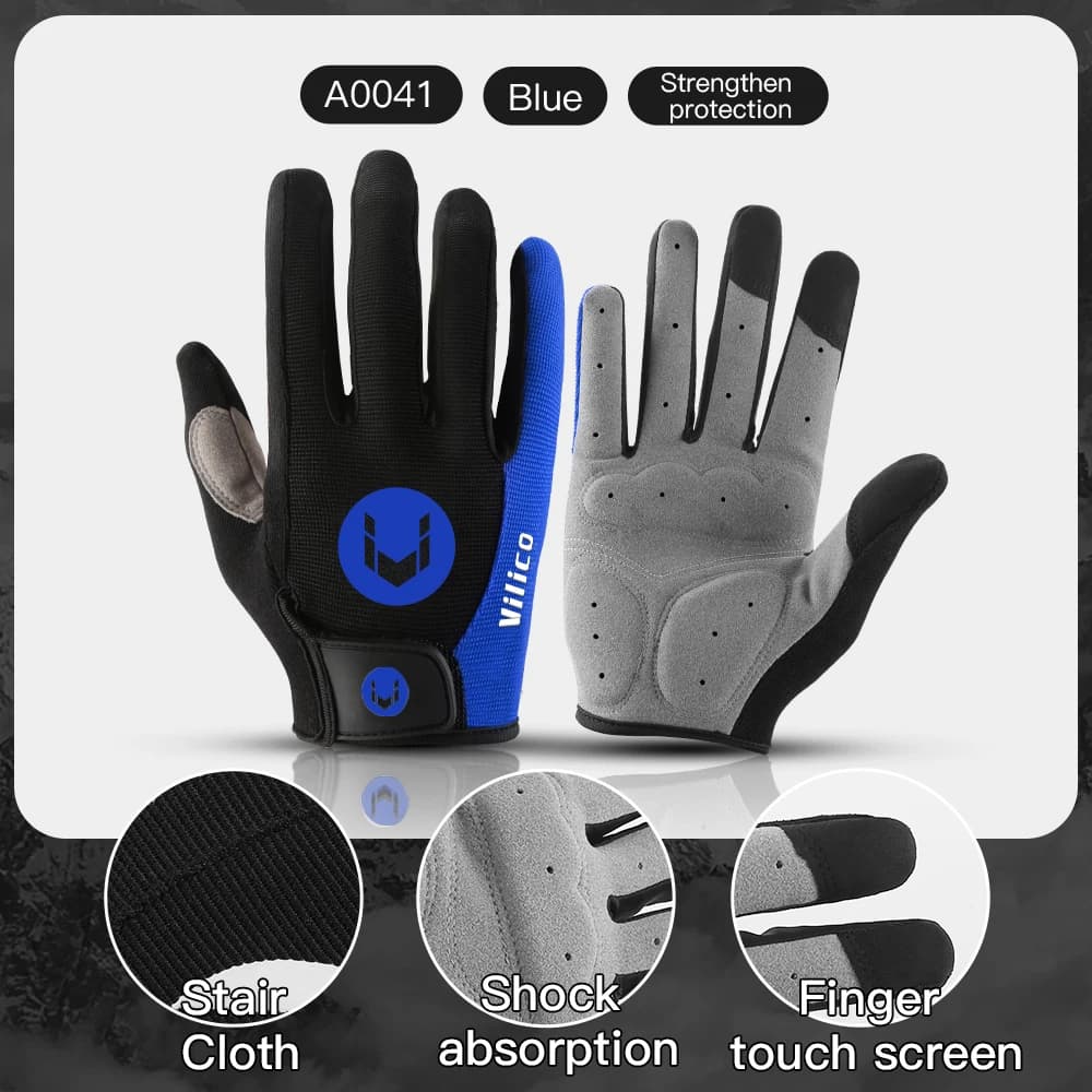 Touchscreen Cycling Gloves for Road and Mountain Bikes