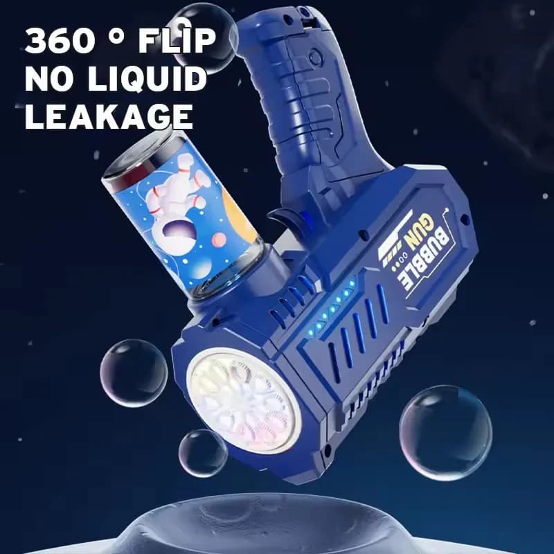Automatic Bubble Gun Rocket Machine